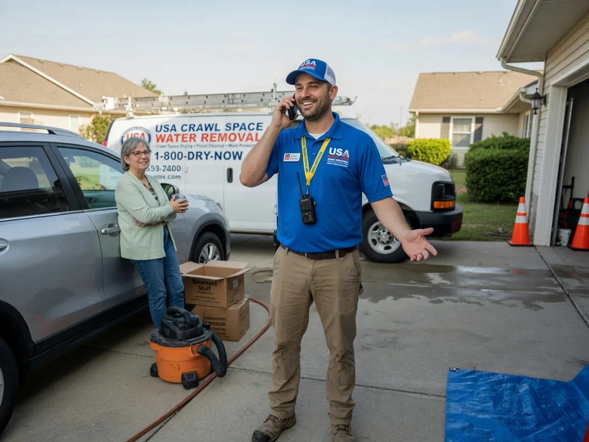 Crawl Space Water Removal Saint Charles, IA FAQs